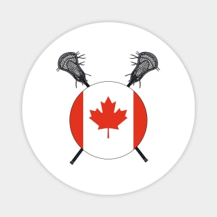 Canada Lacrosse Magnet